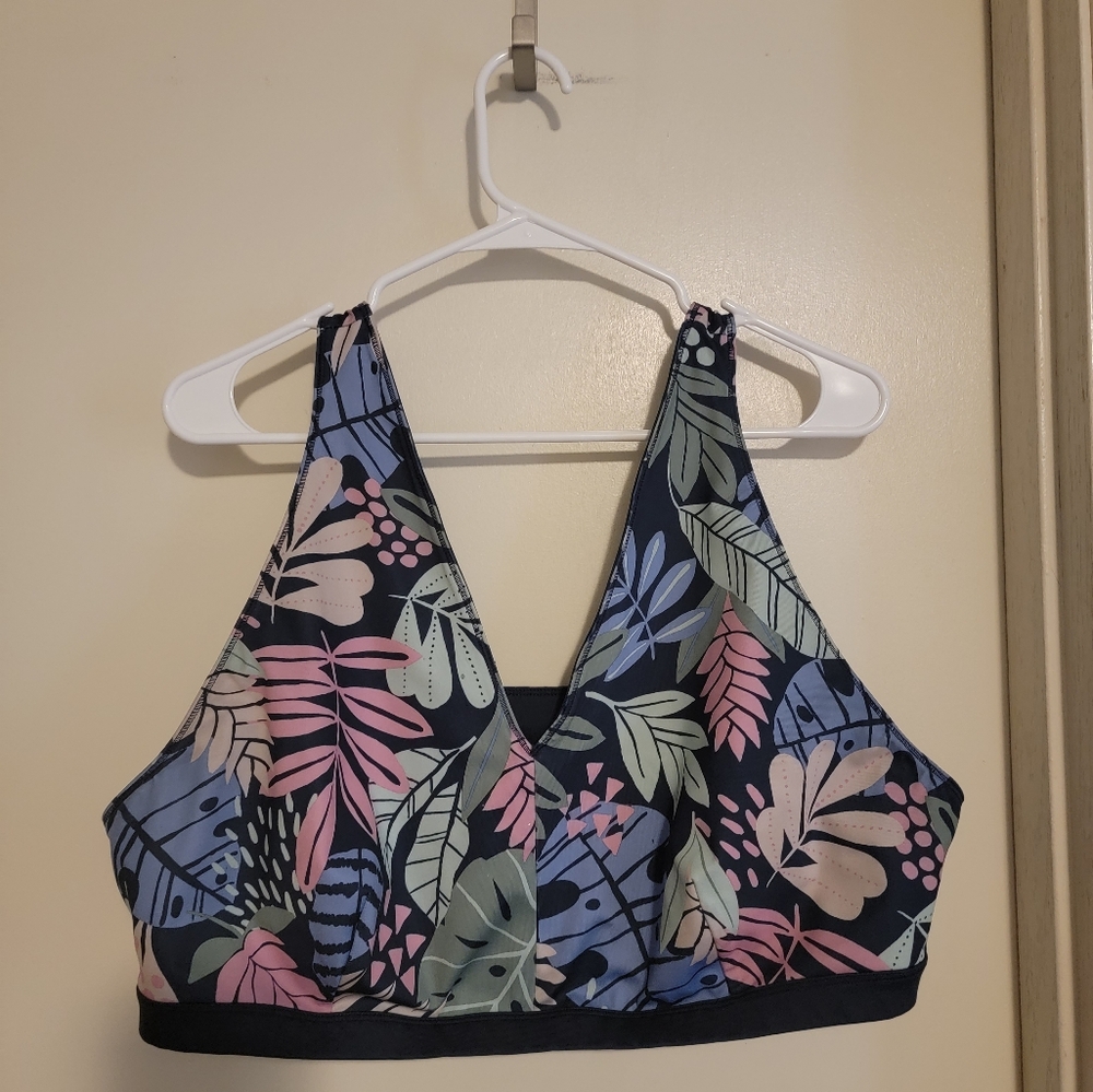Joylab (Target Brand) Reversible V-Neck Sports Bra